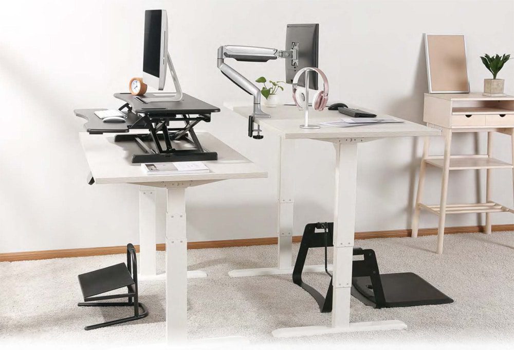 SlikDesk High ambientada 5 Mesas para escritório SlikDesk High ambientada 5