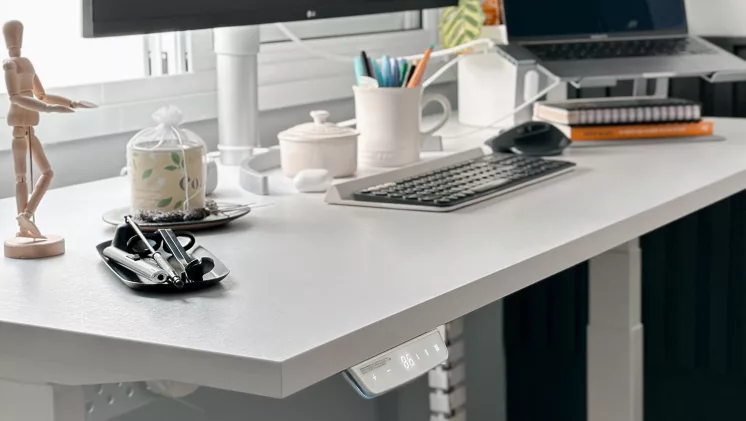 Altura da mesa ajustável com as mesas com regulagem de altura