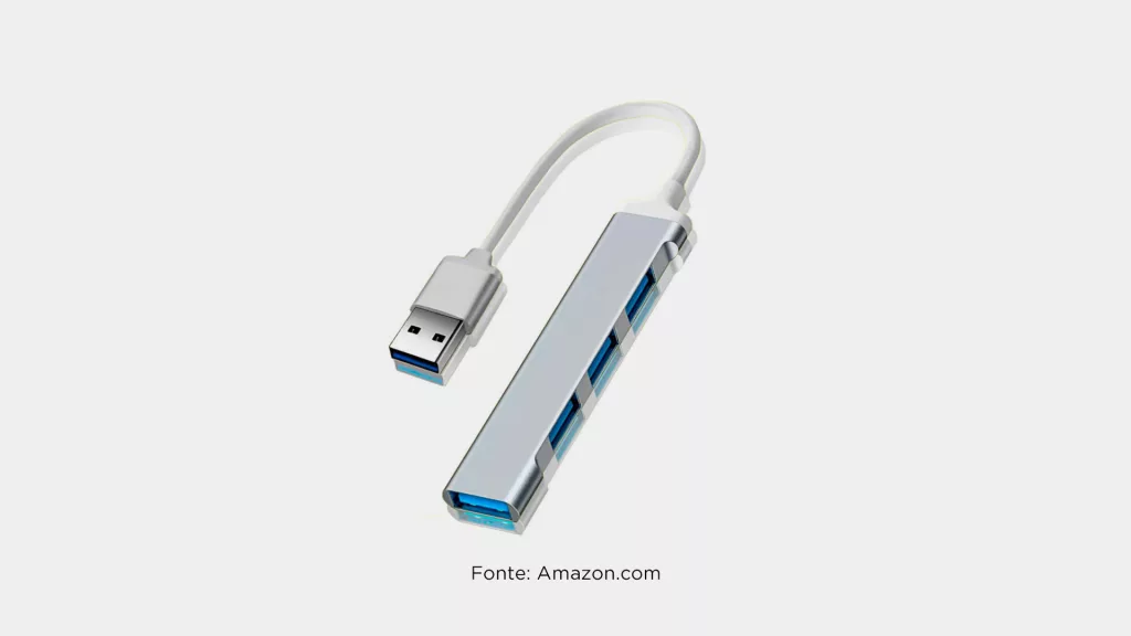 Hub USB – Simples, compacto e funcional