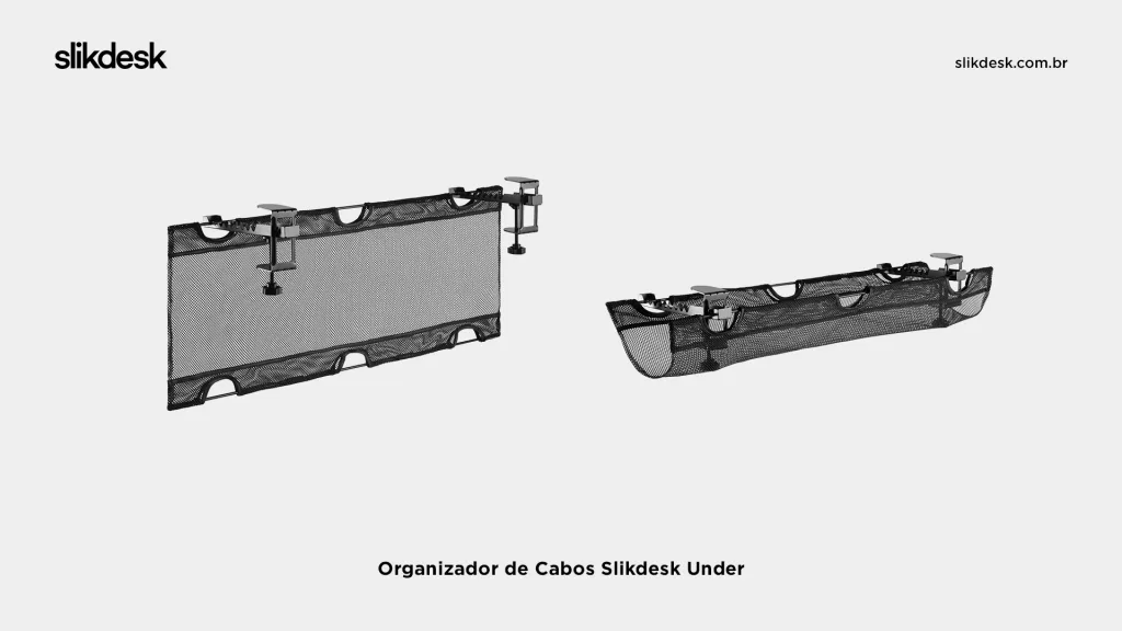 Organizador de cabos Slikdesk Under